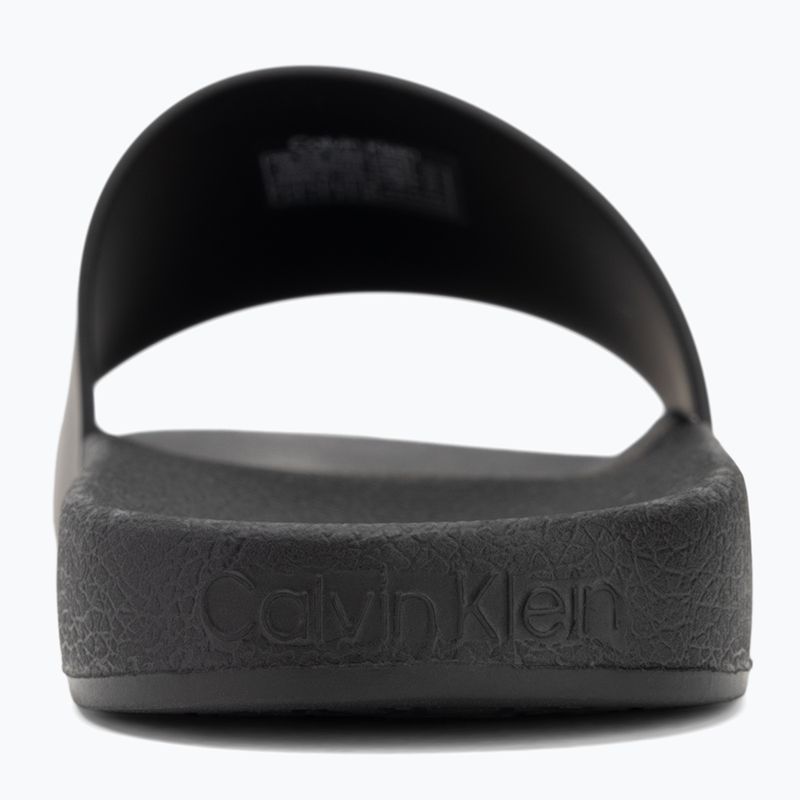Calvin Klein férfi flip-flop HM0HM00455 Pool Slide gumiból készült csúszda gumiból fekete 6