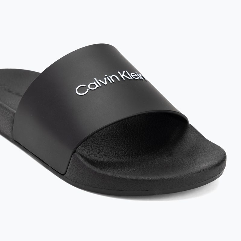 Calvin Klein férfi flip-flop HM0HM00455 Pool Slide gumiból készült csúszda gumiból fekete 7