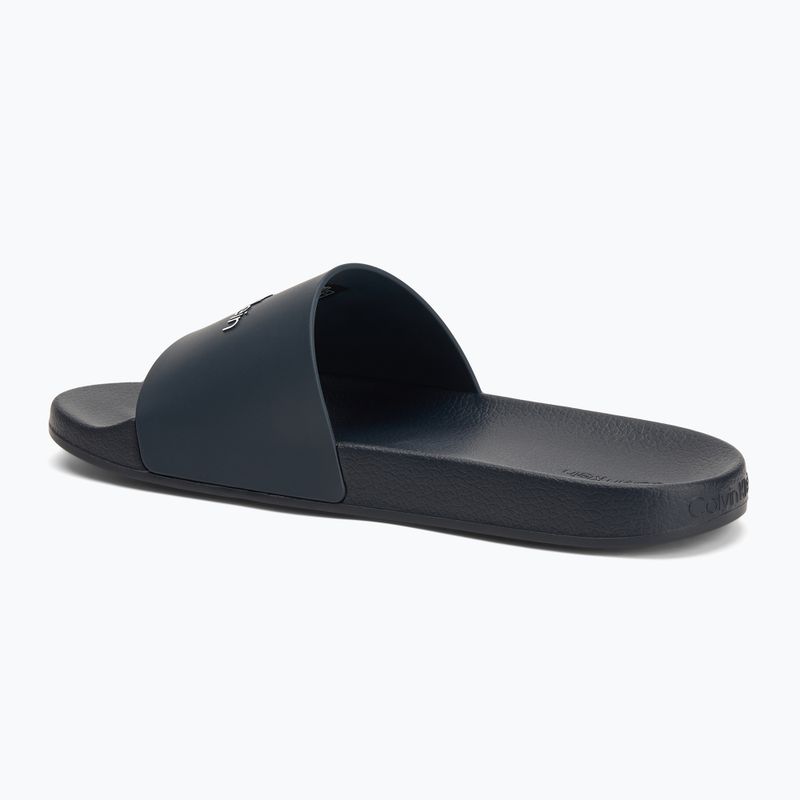 Calvin Klein férfi flip-flop HM0HM00455 Pool Slide gumiból készült csúszda navy színű 3