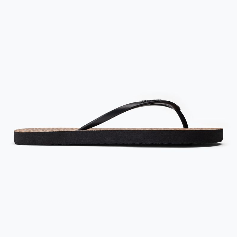 Női Protest Prtdonni barna és fekete flip flops P5610421 2