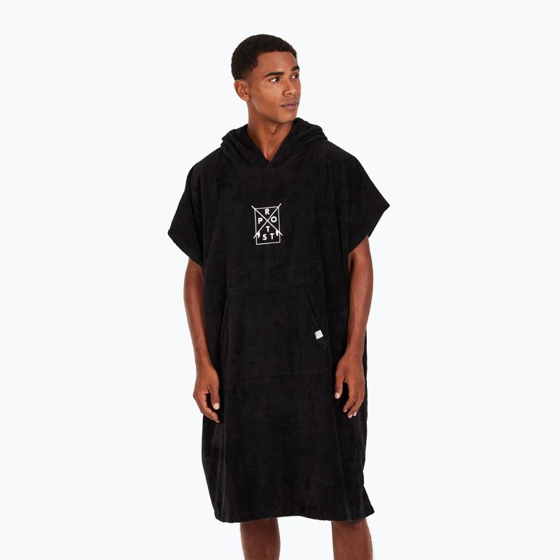 Férfi poncsó Protest Prtpurdey true black 3