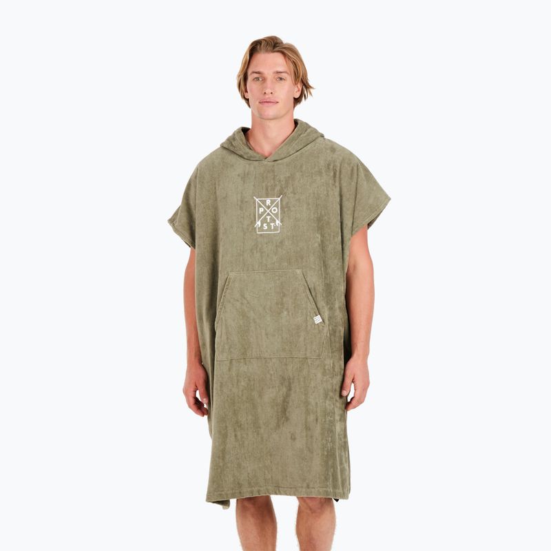 Férfi poncsó Protest Prtpurdey artichoke green 3