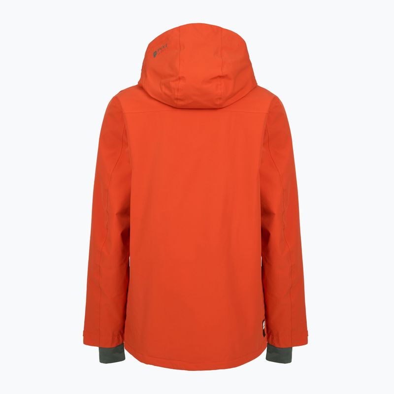 Férfi snowboard kabát Protest Prttimothy burnt orange 2