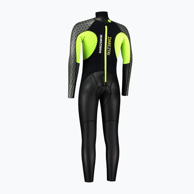 Férfi Dare2Tri Dare2Swim 2.0 triatlon búvárruha fekete 21012M 2