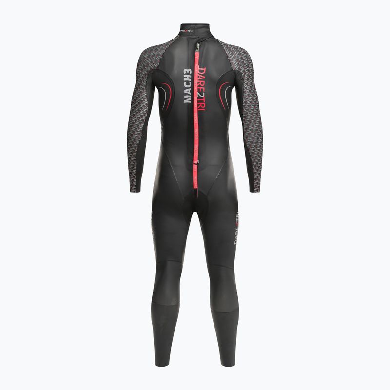 Férfi Dare2Tri Mach3 0.7 triatlon búvárruha fekete 21003M 3