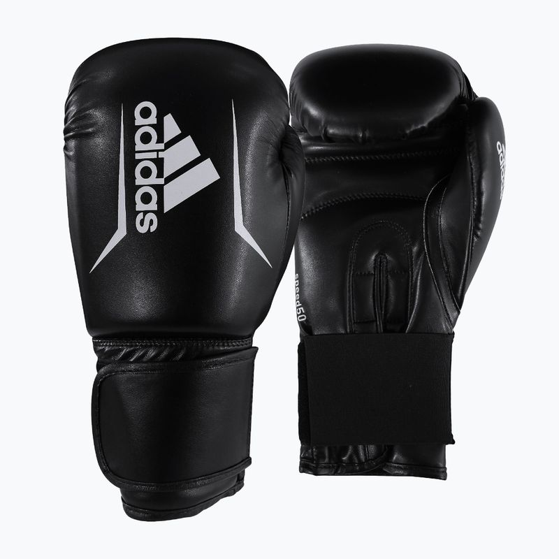 adidas Performance Boxing szett táska + kesztyű + kötés fekete-fehér ADIBAC11KIT-EUN 4