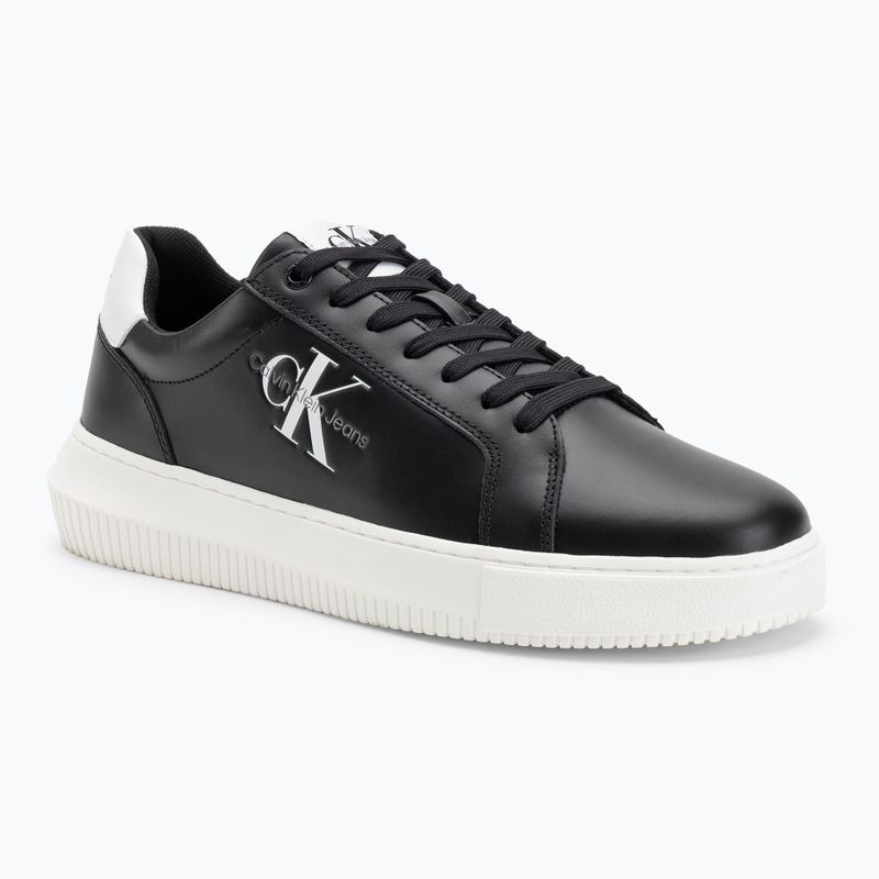 Calvin Klein férfi cipő YM0YM00681 Chunky Cupsole Monologo Lth tripla fekete/világos fehér