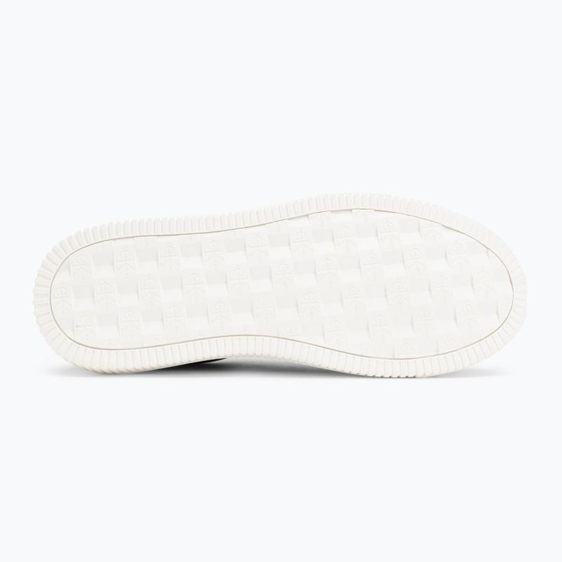 Calvin Klein férfi cipő YM0YM00681 Chunky Cupsole Monologo Lth tripla fekete/világos fehér 4