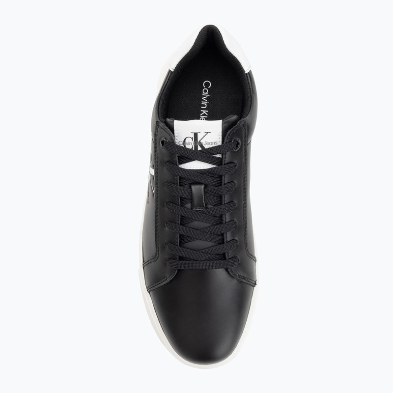 Calvin Klein férfi cipő YM0YM00681 Chunky Cupsole Monologo Lth tripla fekete/világos fehér 5