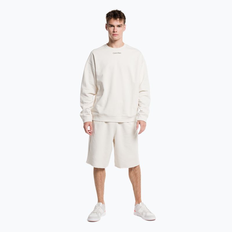 Férfi Calvin Klein 7" Knit 67U kréta edzésnadrág 2