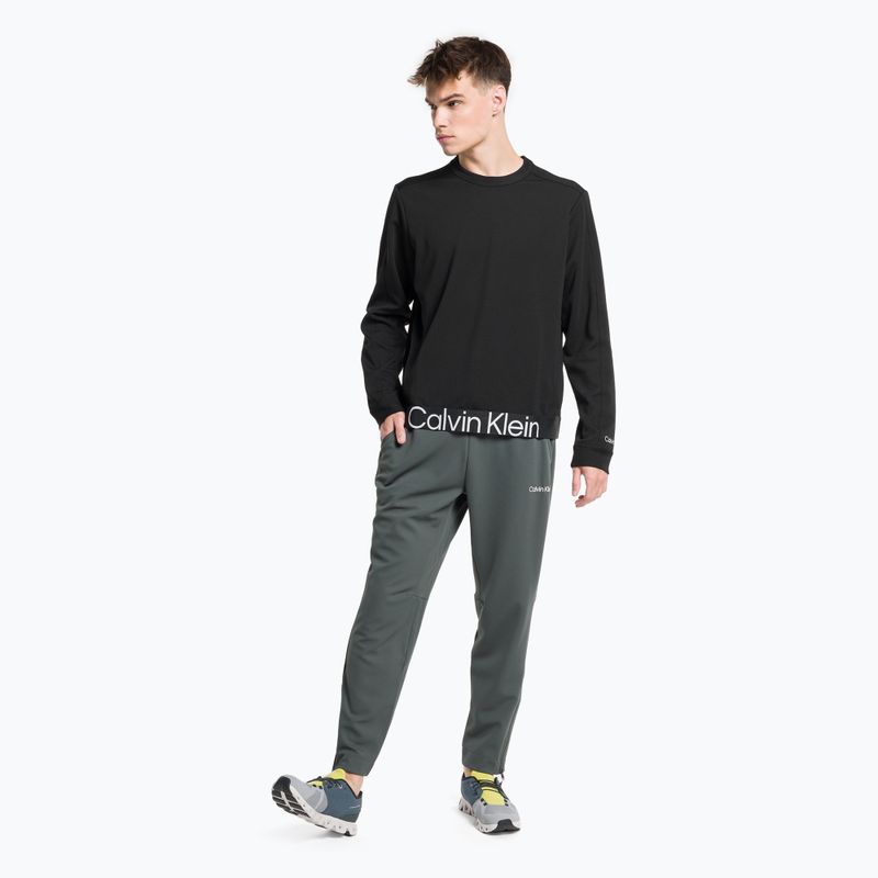 Férfi Calvin Klein Knit LLZ városi elegáns edzőnadrág 2
