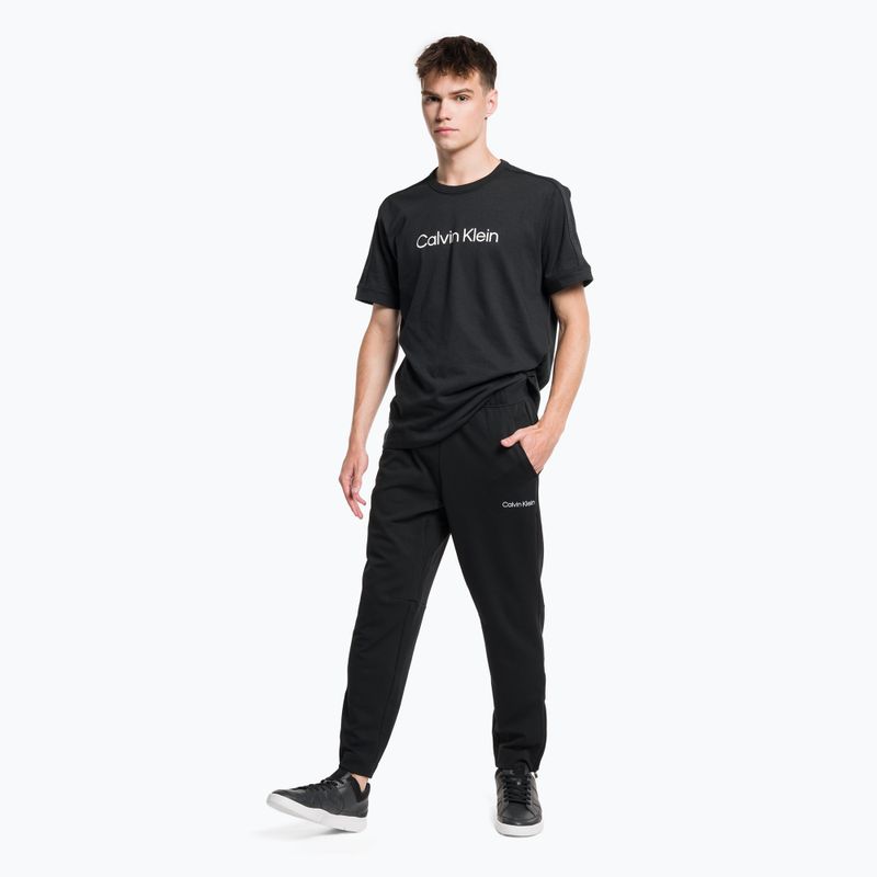 Férfi edzőnadrág Calvin Klein Knit BAE fekete szépség 2