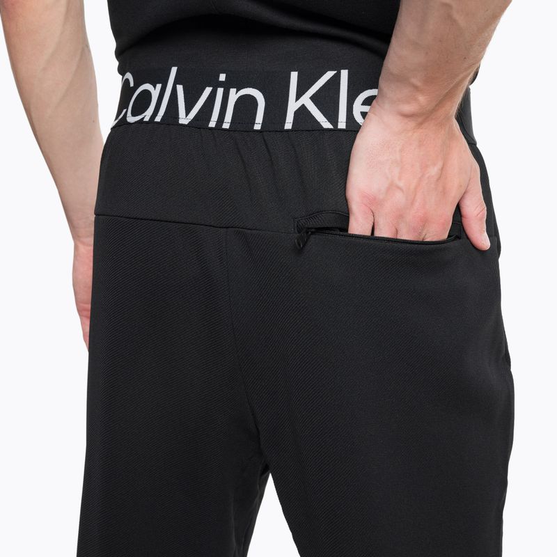 Férfi edzőnadrág Calvin Klein Knit BAE fekete szépség 5
