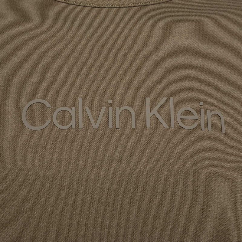 Férfi Calvin Klein pulóver 8HU szürke olívazöld pulóver 7