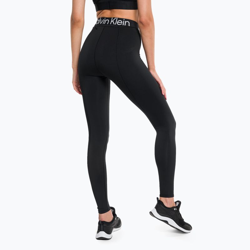 Női edző leggings Calvin Klein 7/8 BAE fekete szépség 3