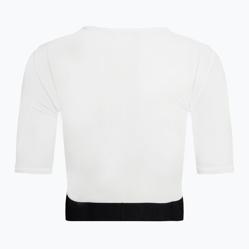 Női Calvin Klein Knit világos fehér póló 6