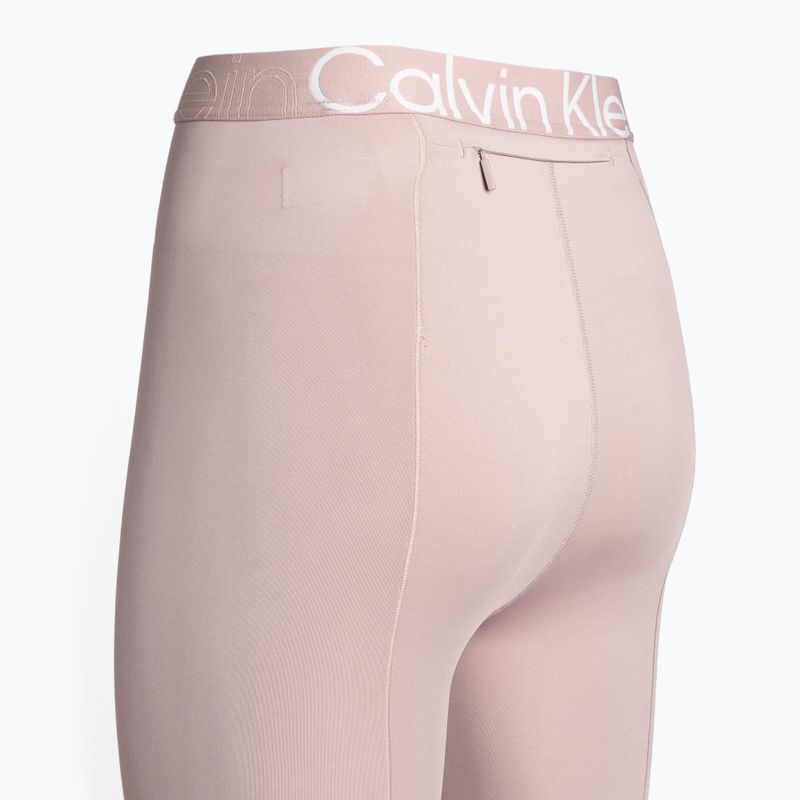 Női edző leggings Calvin Klein 7/8 8HR szürke rózsaszín szürke 8