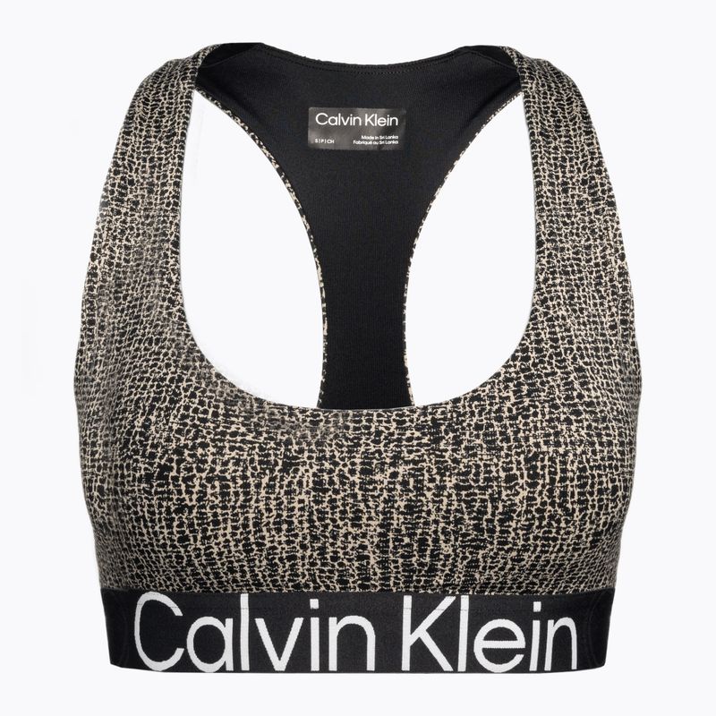 Calvin Klein Medium Support 8VR sokkoló nyomtatott fitness melltartó 5