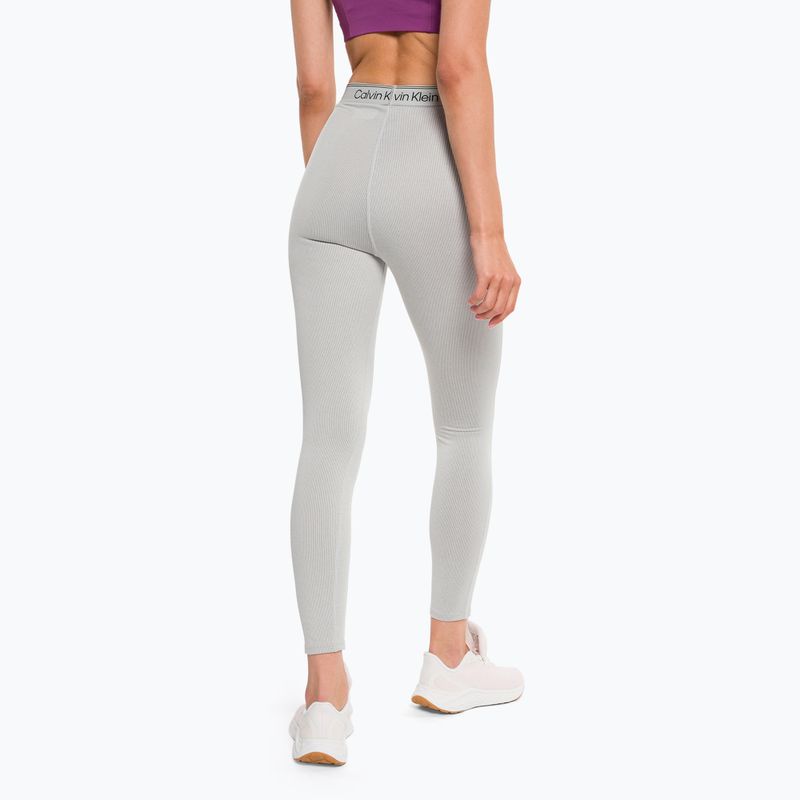 Női edző leggings Calvin Klein 7/8 P7X atlétikai szürke szürke sörény 3