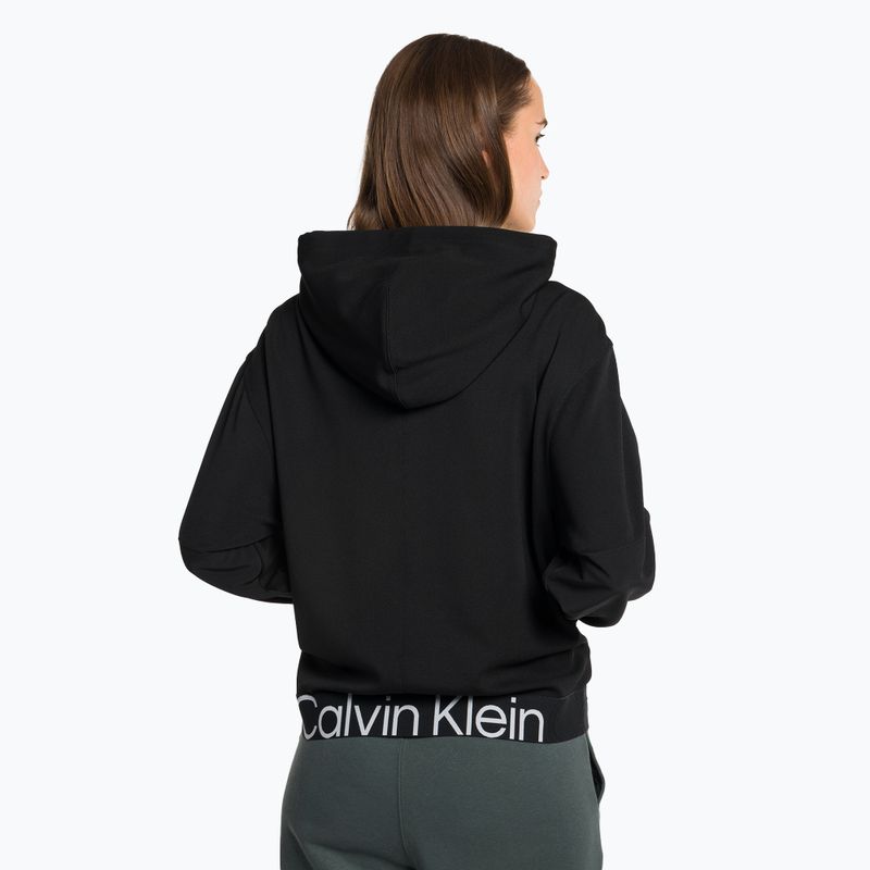Férfi Calvin Klein kapucnis pulóver BAE fekete szépség 3
