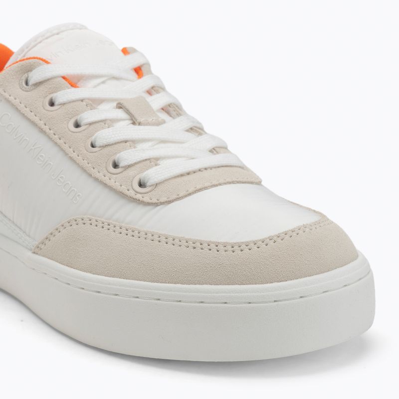 Calvin Klein cipő YM0YM00669 Classic Cupsole Su Softny krémfehér/fehér/tűzpiros krémes 7