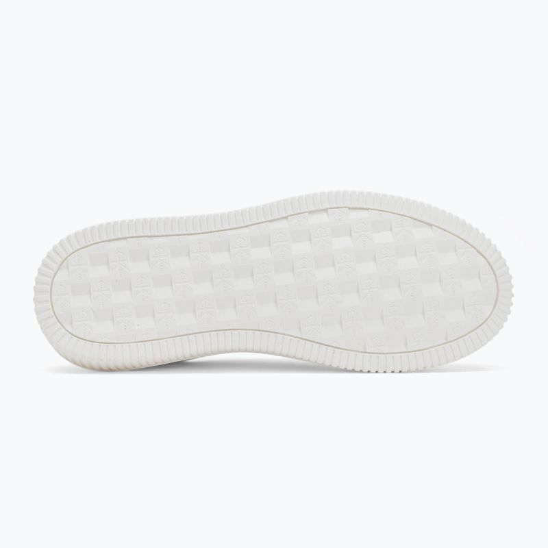 Calvin Klein női cipő YW0YW01224 Cupsole Mono Lth Wn fehér/ezüst 4