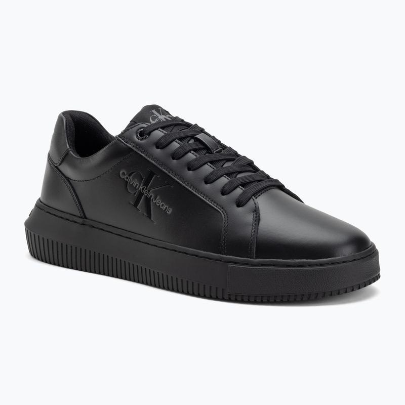 Calvin Klein férfi cipő YM0YM00681 Chunky Cupsole Monologo Lth tripla fekete