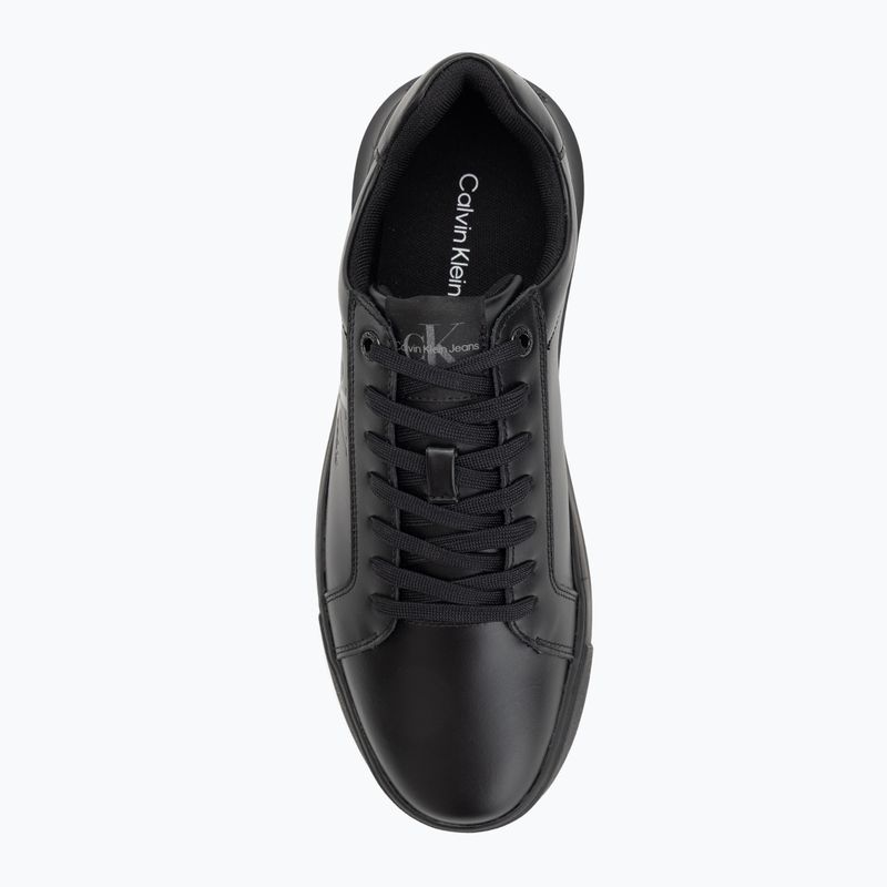 Calvin Klein férfi cipő YM0YM00681 Chunky Cupsole Monologo Lth tripla fekete 5