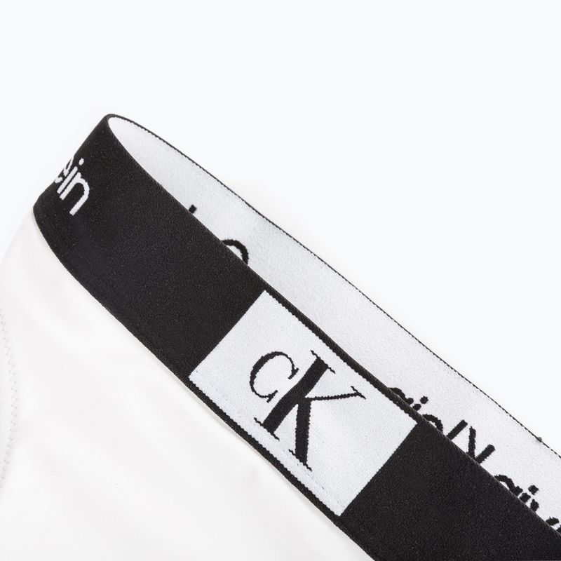 Calvin Klein Tanga fürdőruha alsó YCD fehér 3