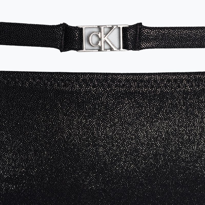 Calvin Klein Tanga fürdőruha alsó fekete 3