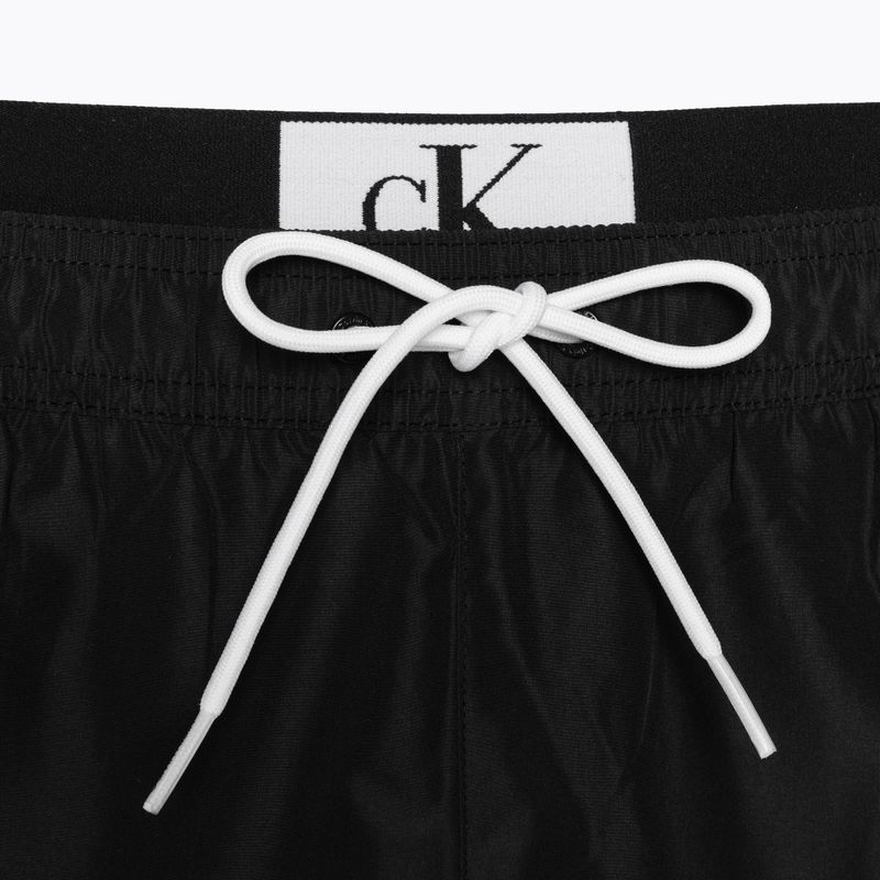 Férfi Calvin Klein Short Double Wb úszónadrág fekete 3