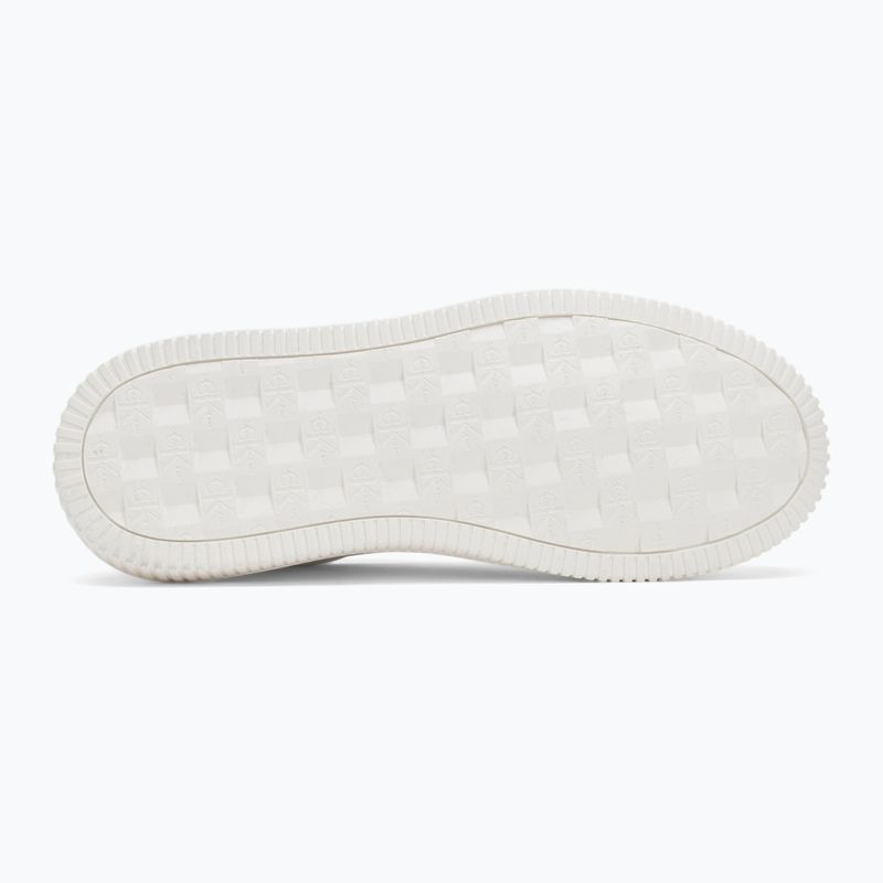 Calvin Klein férfi cipő YM0YM00681 Chunky Cupsole Monologo Lth tripla világos fehér/fekete 4