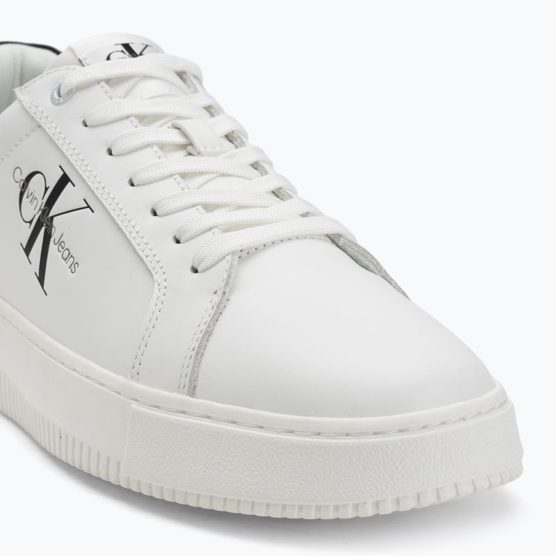 Calvin Klein férfi cipő YM0YM00681 Chunky Cupsole Monologo Lth tripla világos fehér/fekete 7