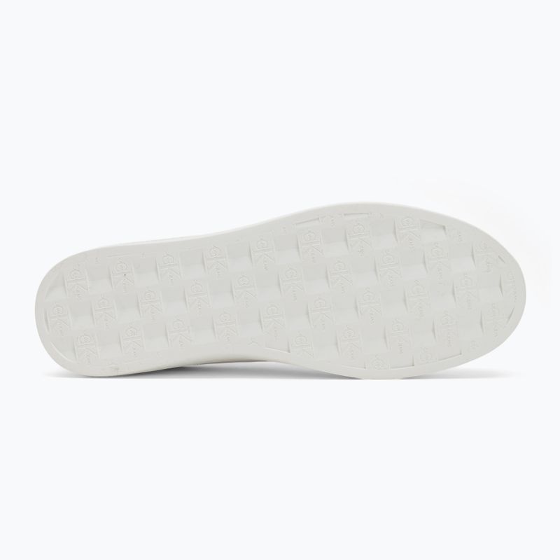 Calvin Klein női cipő YW0YW01444 Classic Cupsole Lowlaceup Lth Wn világos fehér/fekete 4
