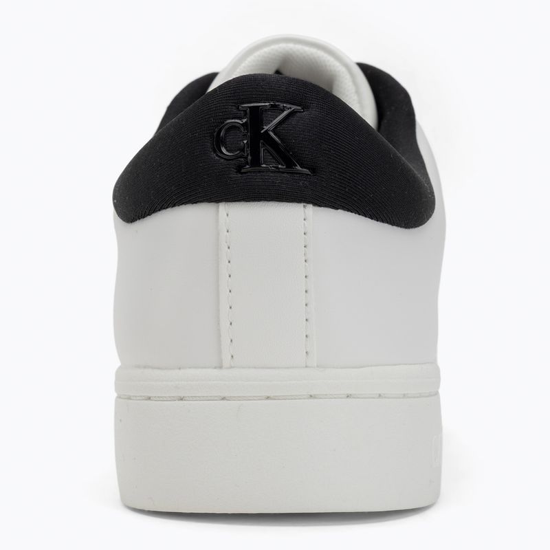 Calvin Klein női cipő YW0YW01444 Classic Cupsole Lowlaceup Lth Wn világos fehér/fekete 6
