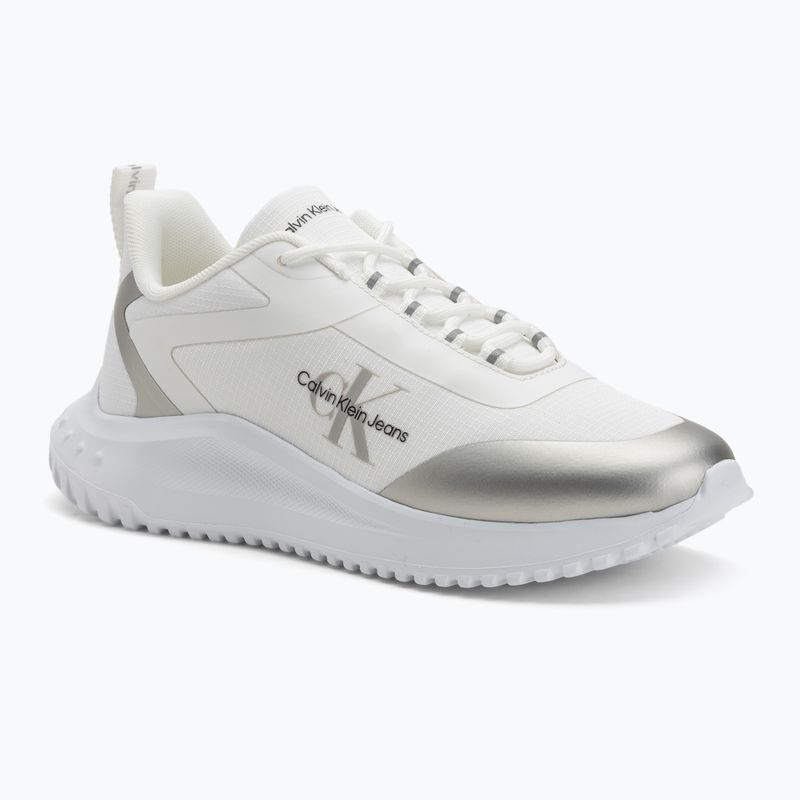 Női cipő Calvin Klein Eva Runner Low Lace Mix Ml Wn világos fehér/ezüst