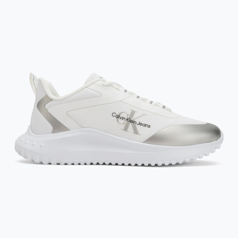 Női cipő Calvin Klein Eva Runner Low Lace Mix Ml Wn világos fehér/ezüst 2