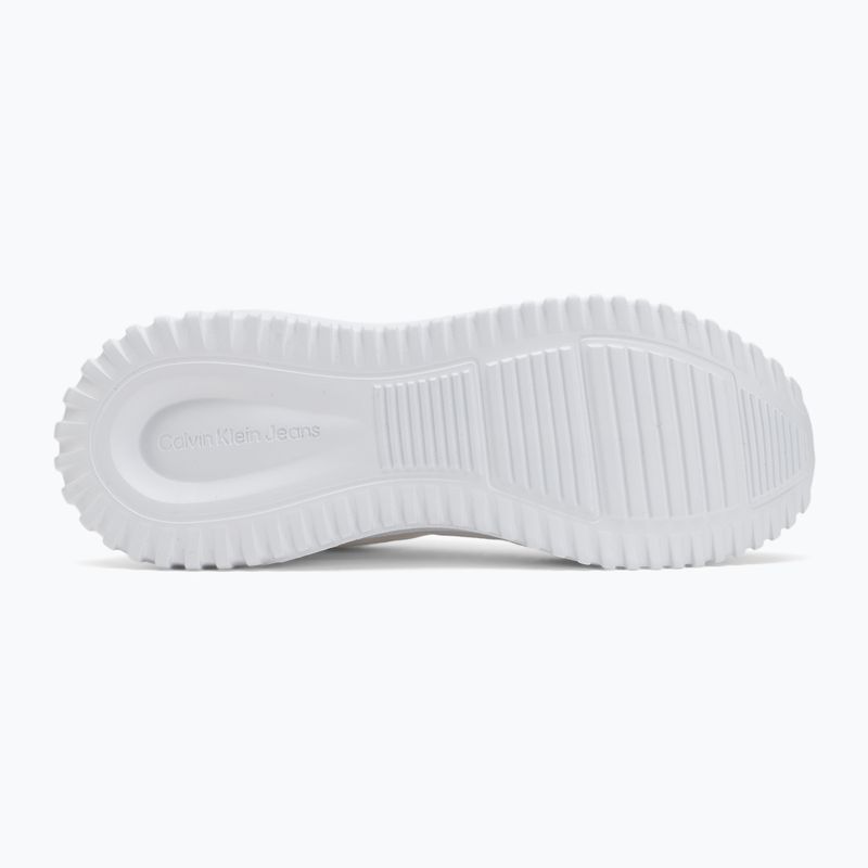 Női cipő Calvin Klein Eva Runner Low Lace Mix Ml Wn világos fehér/ezüst 4