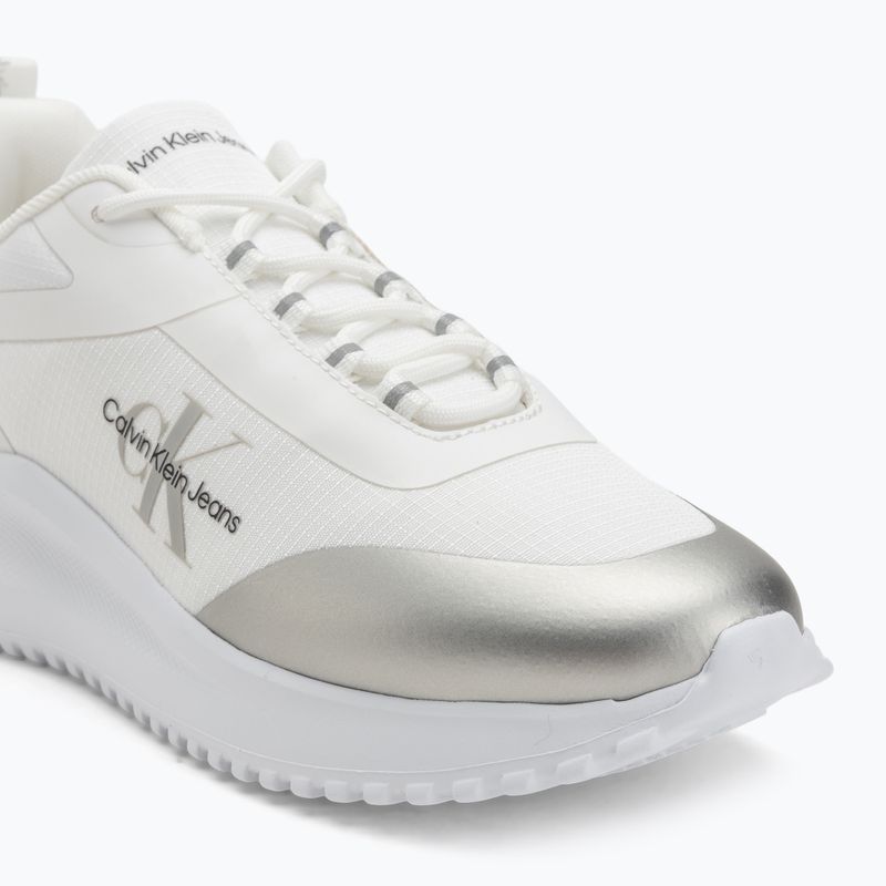 Női cipő Calvin Klein Eva Runner Low Lace Mix Ml Wn világos fehér/ezüst 7