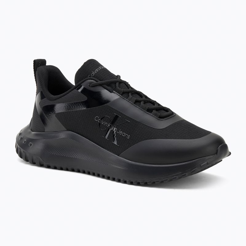 Calvin Klein férfi cipő YM0YM00968 Eva Runner Low Lace Ml Mix tripla fekete
