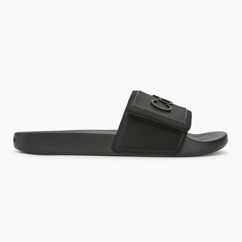 Férfi papucs Calvin Klein HM0HM01437 Adj Pool Slide TPU black 2