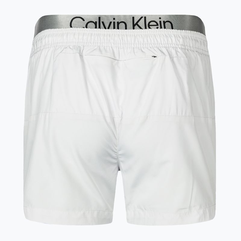 Férfi úszónadrág Calvin Klein Short Double Waistband nimbus cloud 2