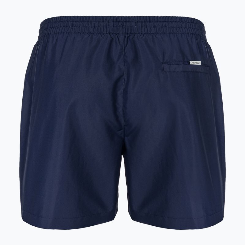 Férfi úszónadrág Calvin Klein Medium Drawstring signature navy 2