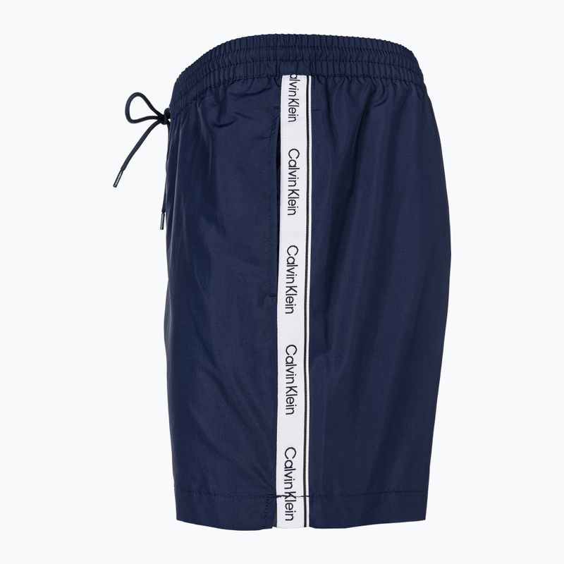 Férfi úszónadrág Calvin Klein Medium Drawstring signature navy 3