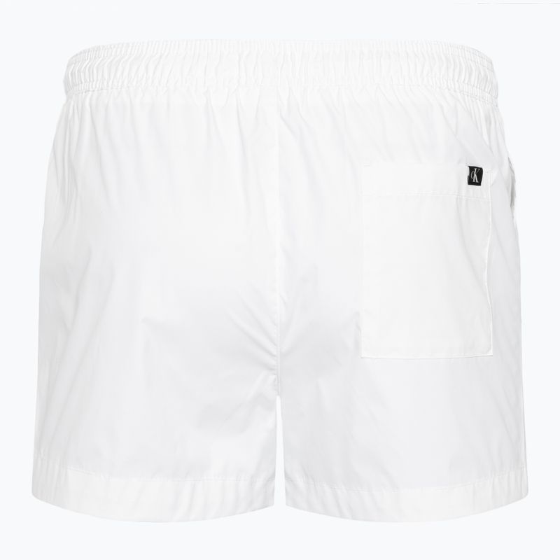 Férfi úszónadrág Calvin Klein Short Drawstring classic white 2