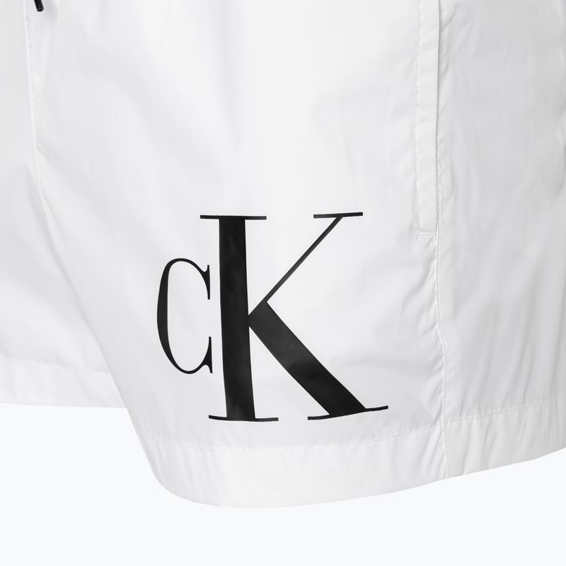 Férfi úszónadrág Calvin Klein Short Drawstring classic white 3