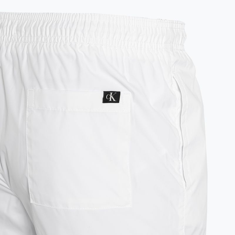 Férfi úszónadrág Calvin Klein Short Drawstring classic white 4