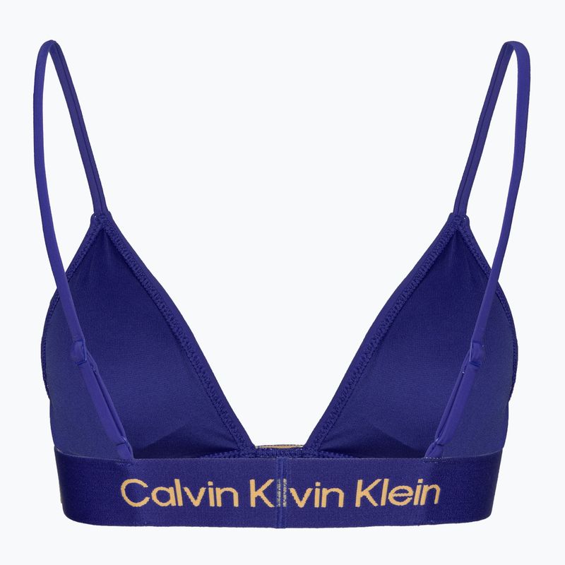 Bikini felső Calvin Klein Fixed Triangle-RP midnight lagoon 2