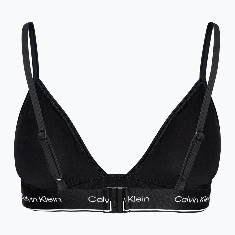 Bikini felső Calvin Klein Triangle-RP black 2