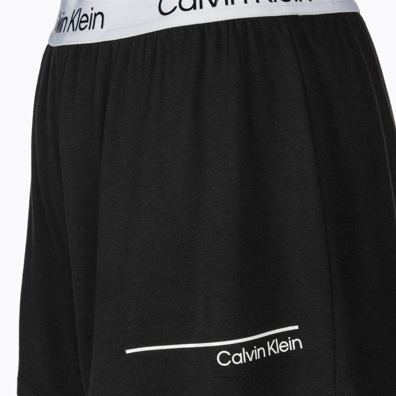 Női úszónadrág Calvin Klein Relaxed Swim Shorts fekete 3